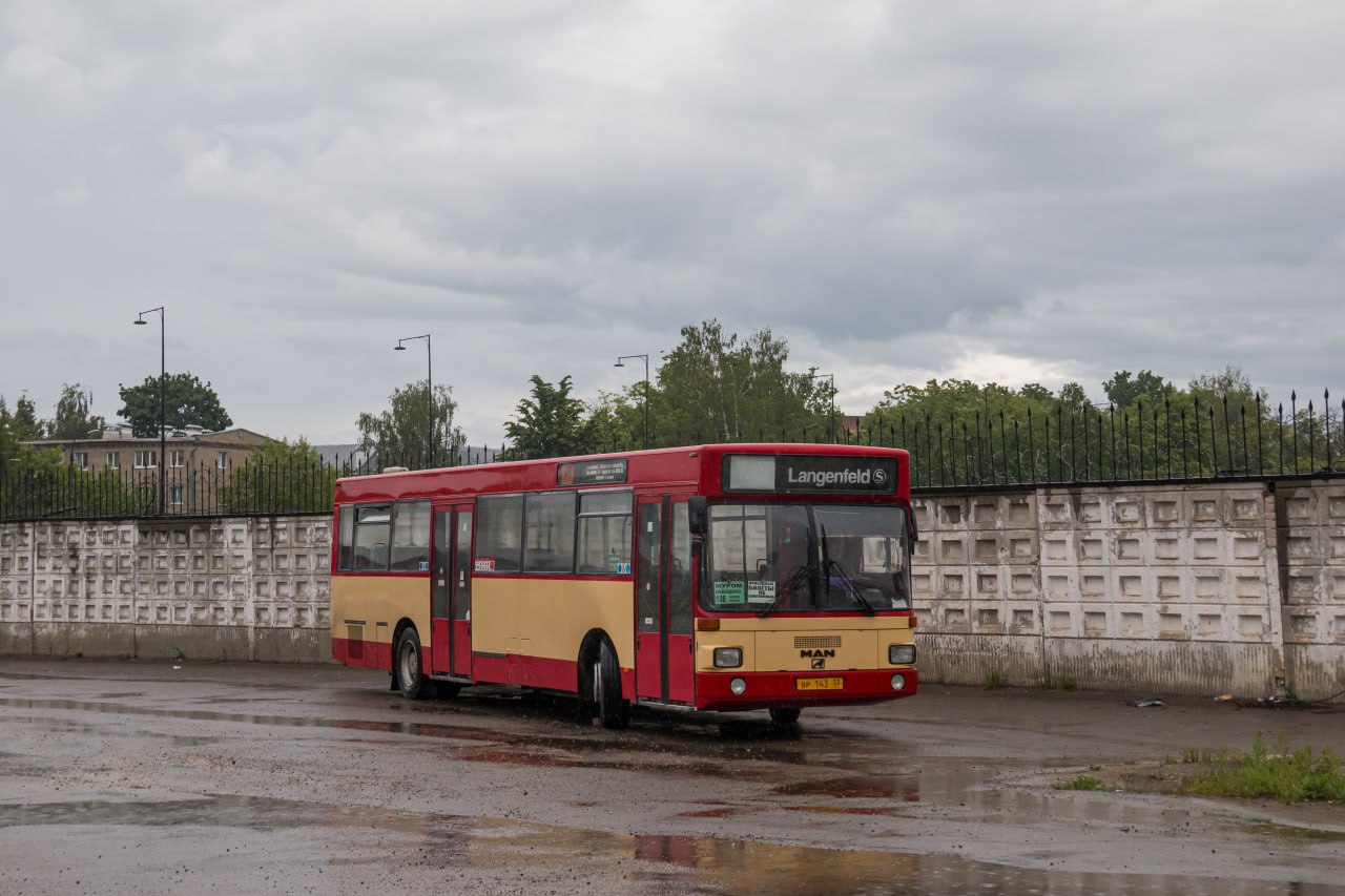 Владимирская область, MAN 791 SL202 № ВР 143 33