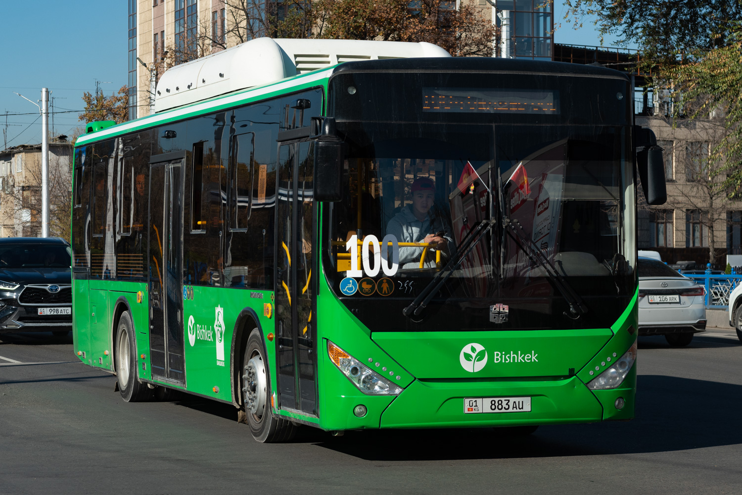 Кыргызстан, Zhong Tong LCK6105HGC Fashion № 01 883 AU