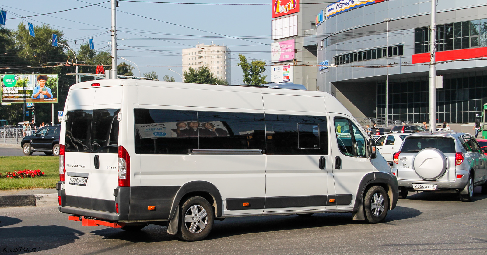 Новосибирская область, Нижегородец-2227SK (Peugeot Boxer) № А 239 ОН 154