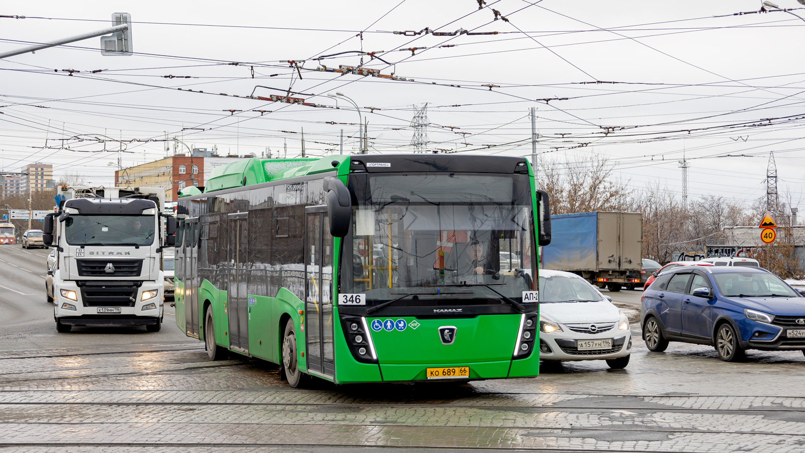 Свердловская область, НефАЗ-5299-40-57 (CNG) № 346