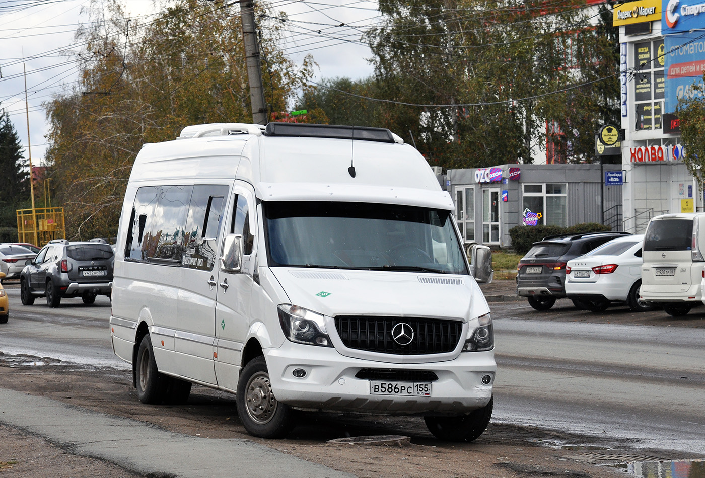 Омская область, Луидор-223602 (MB Sprinter) № В 586 РС 155