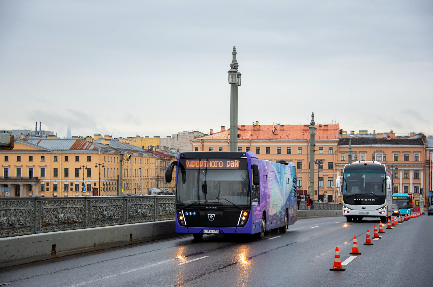 Санкт-Петербург, НефАЗ-5299-40-52 № К 345 УР 198