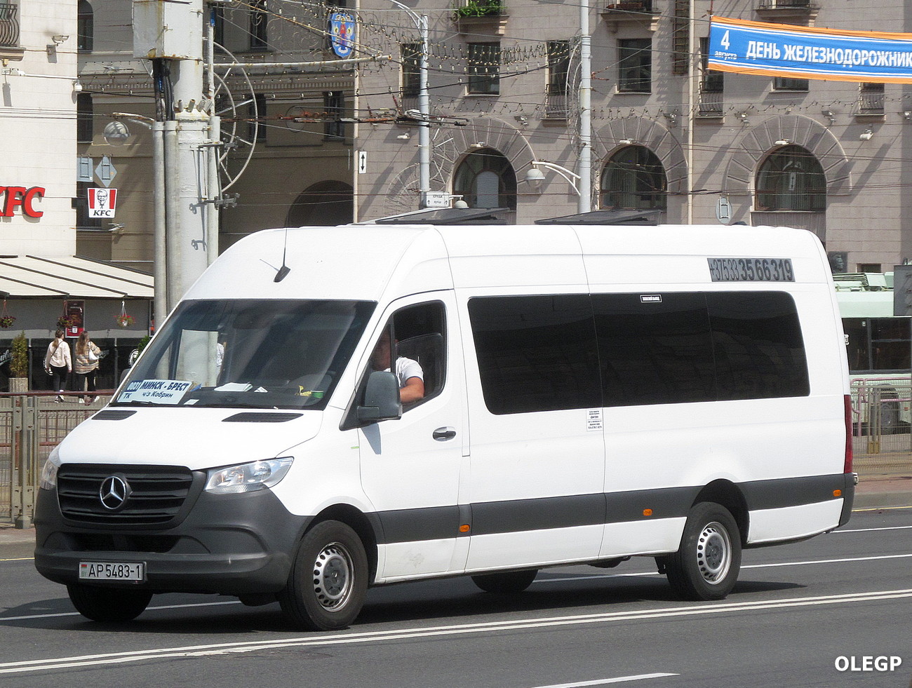 Брестская область, Mercedes-Benz Sprinter W907 (VS30) № АР 5483-1