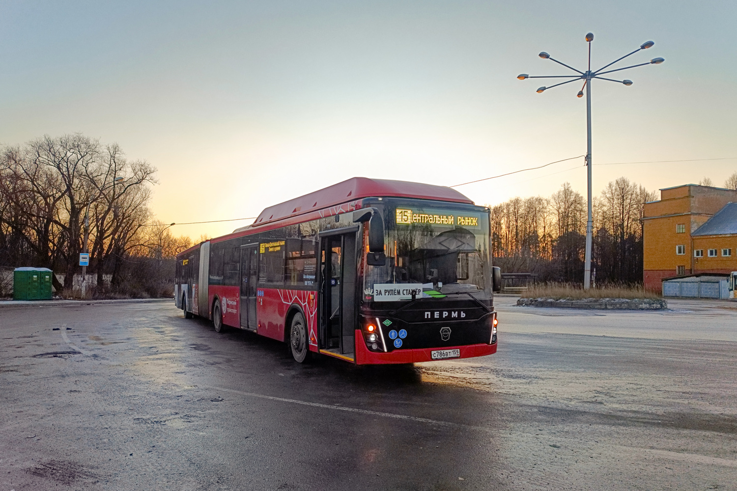 Пермский край, ЛиАЗ-6213.67 № С 786 ВТ 159