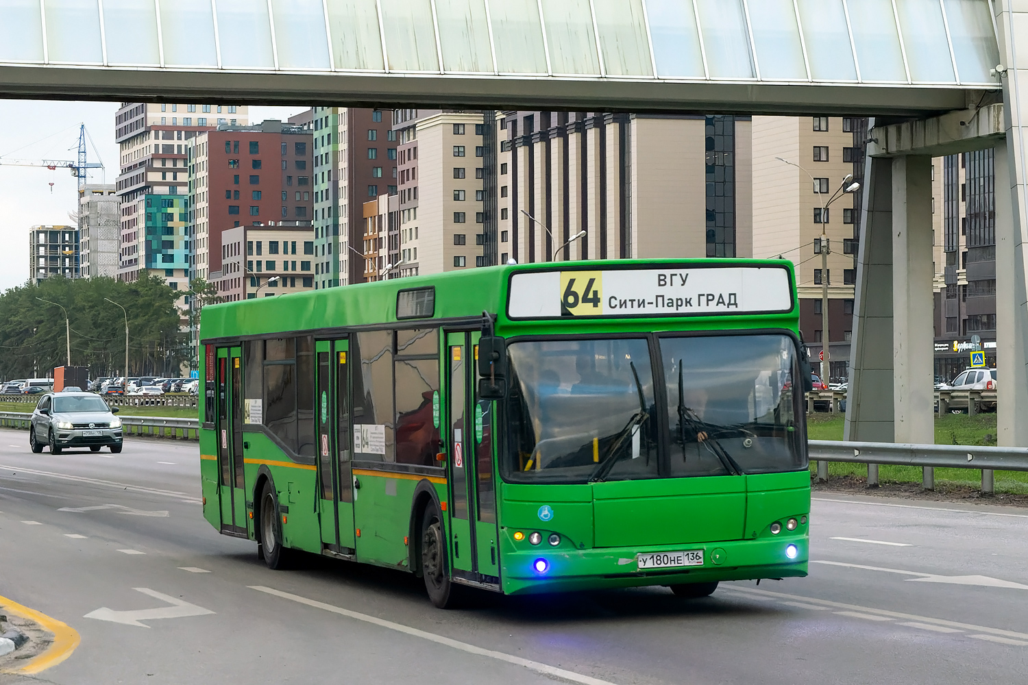 Воронежская область, МАЗ-103.465 № У 180 НЕ 136