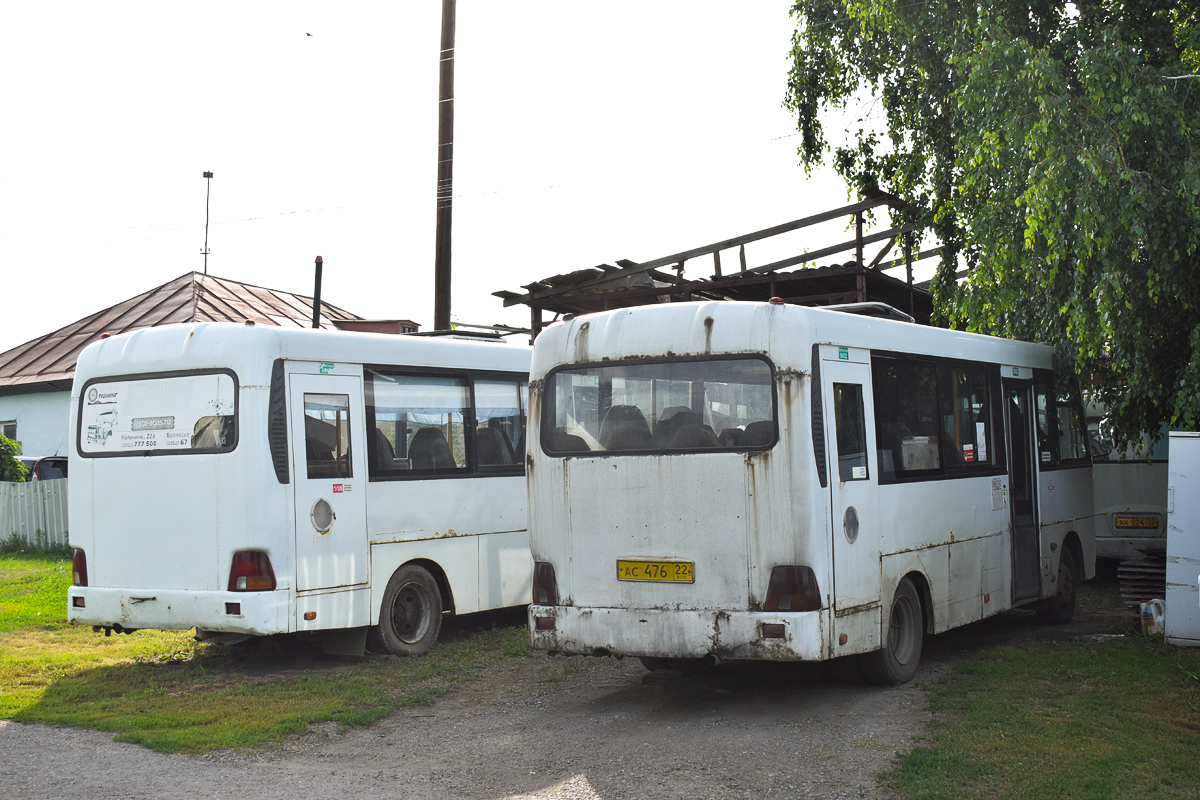 Алтайский край, Hyundai County LWB (ТагАЗ) № АС 476 22; Алтайский край — Автобусы без номеров