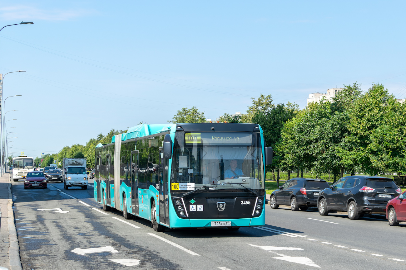 Санкт-Петербург, КАМАЗ-6299-40-5Т № 3455