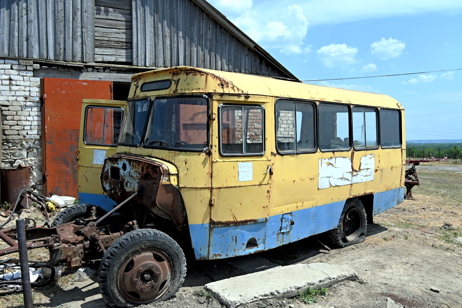 Воронежская область — Автобусы без номеров