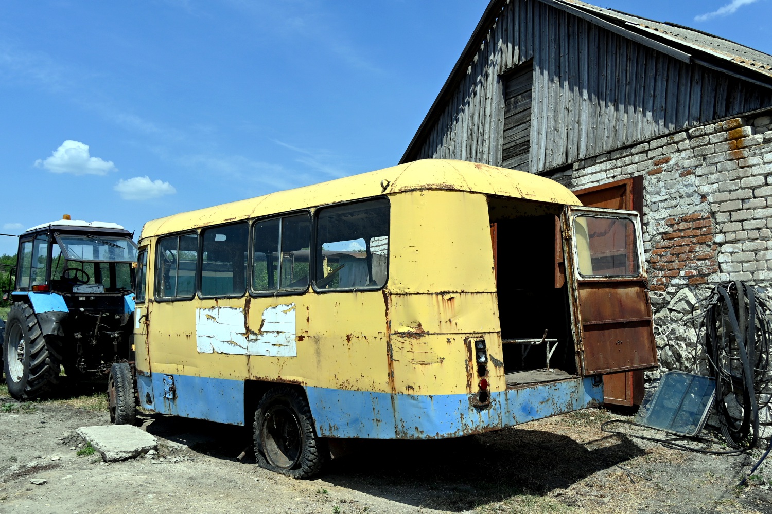 Воронежская область — Автобусы без номеров