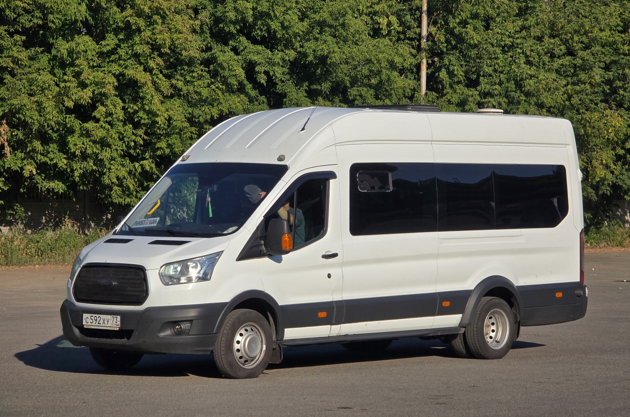 Ульяновская область, Нижегородец-222700  (Ford Transit) № С 592 ХУ 73