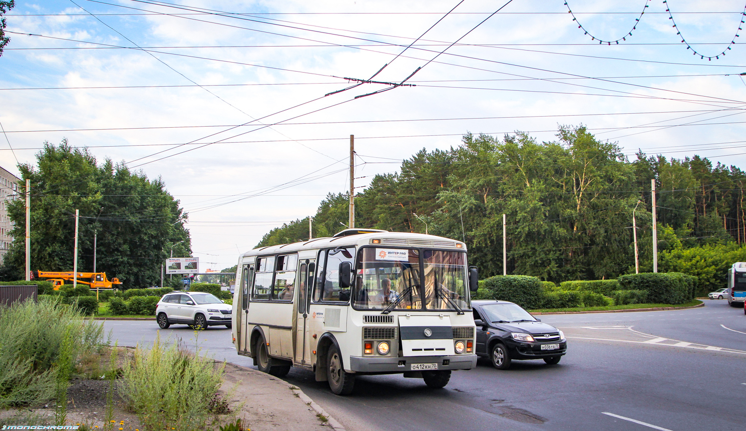 Томская область, ПАЗ-32054 № О 412 КН 70