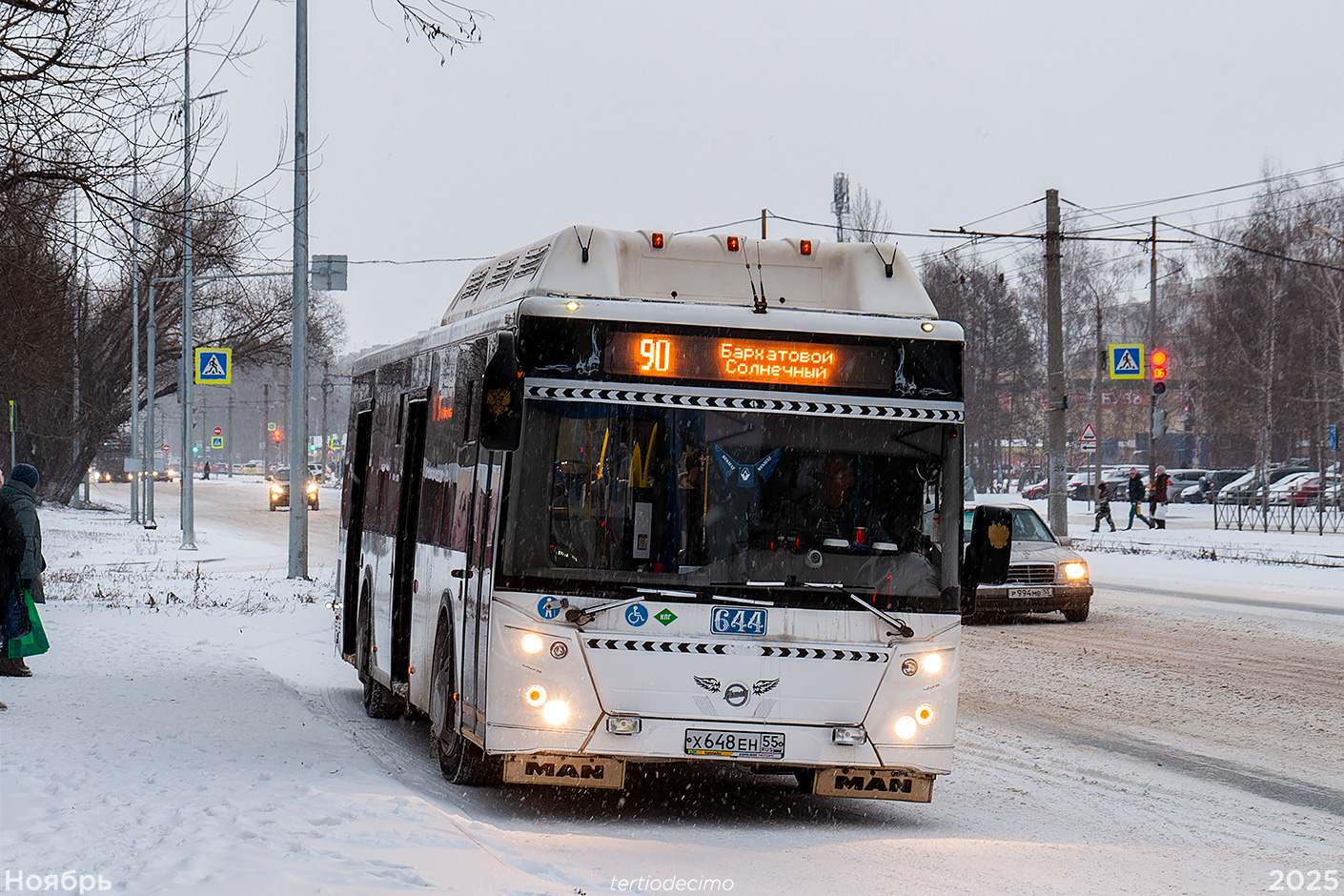 Омская область, ЛиАЗ-5292.67 (CNG) № 644