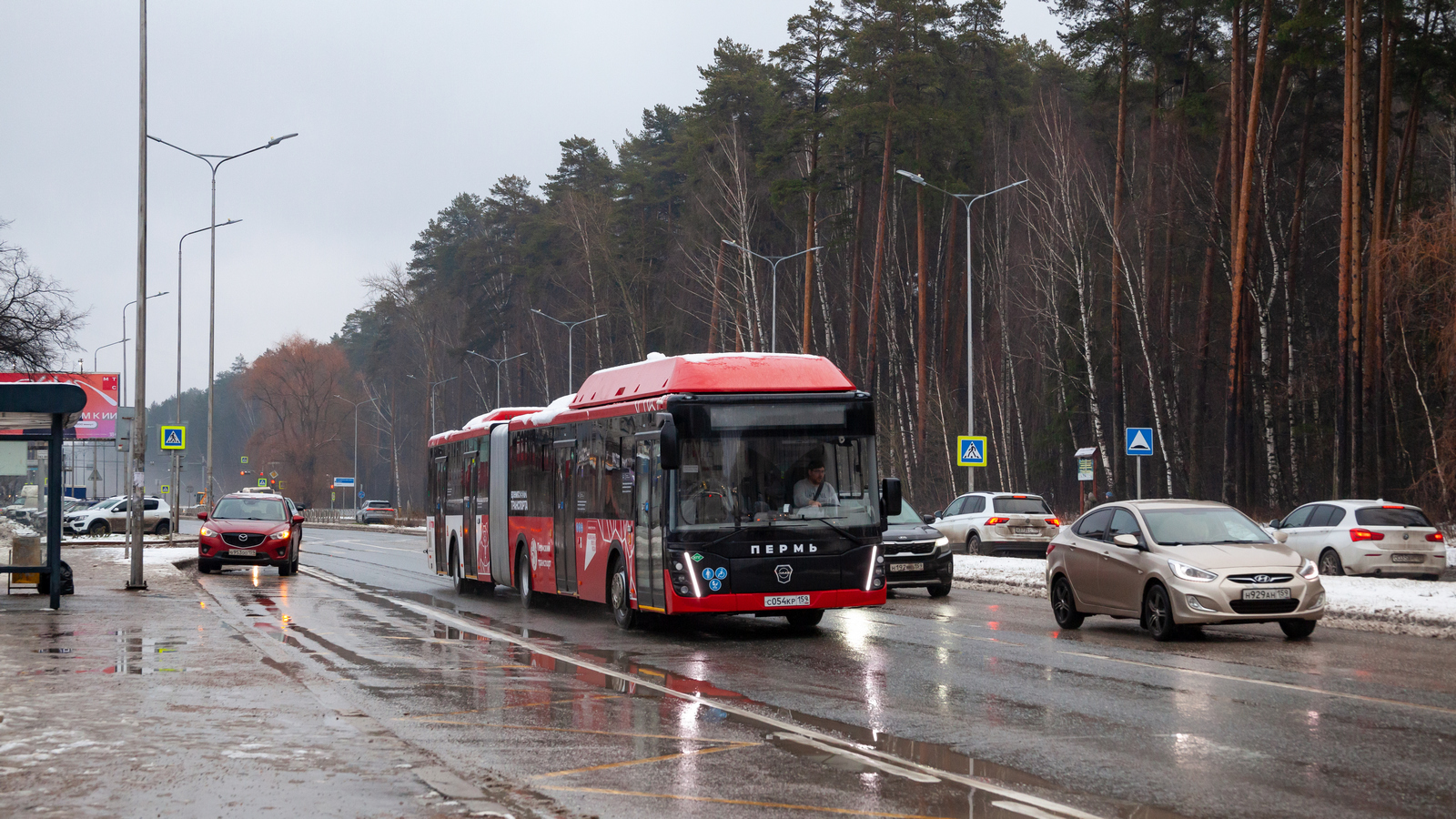 Пермский край, ЛиАЗ-6213.67 № С 054 КР 159