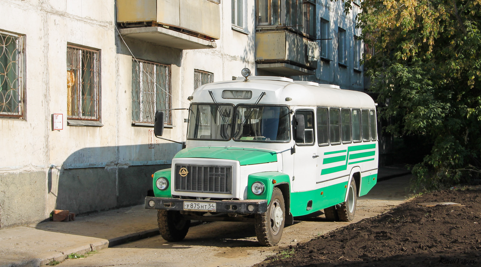 Новосибирская область, КАвЗ-39765-022 (397652) № У 875 НТ 54