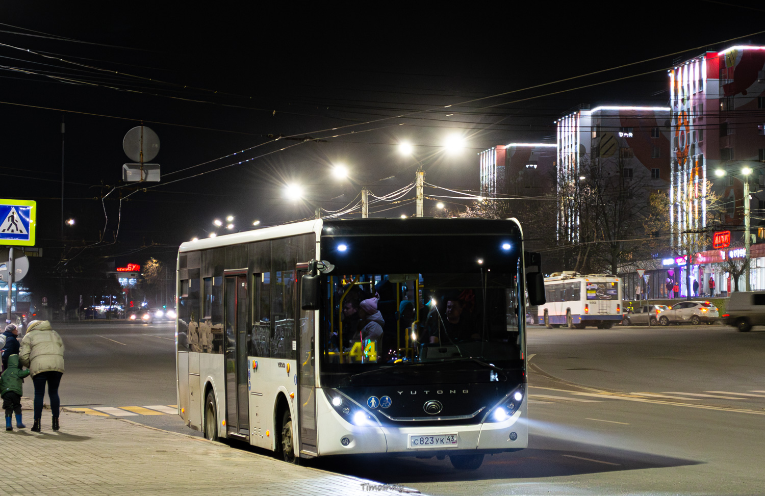 Кировская область, Yutong ZK6890HGQ № С 823 УК 43