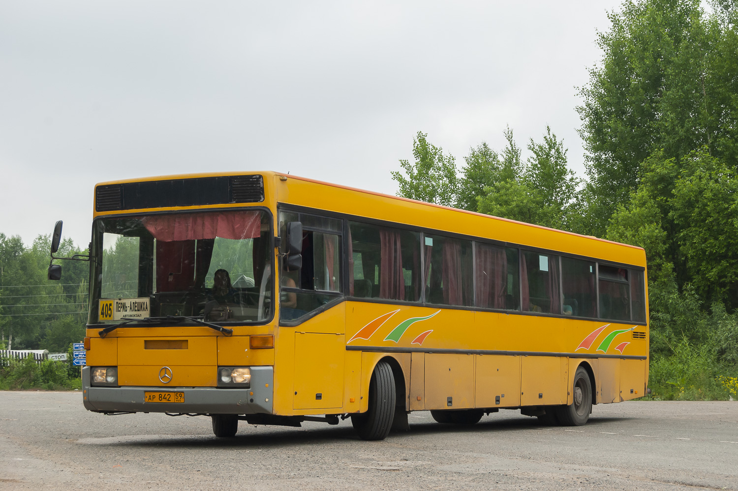 Пермский край, Mercedes-Benz O407 № АР 842 59