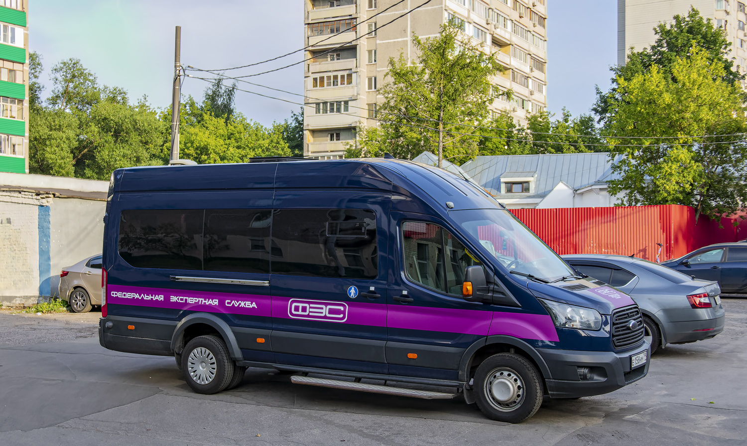 Москва, Ford Transit FBD [RUS] (Z6F.ESG.) № Е 158 НМ 799