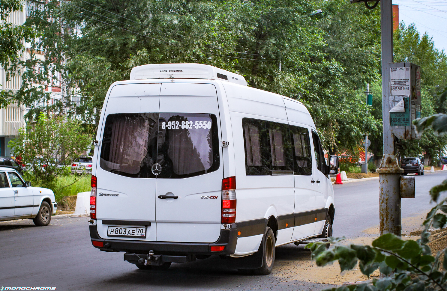 Томская область, Луидор-223602 (MB Sprinter) № Н 803 АЕ 70