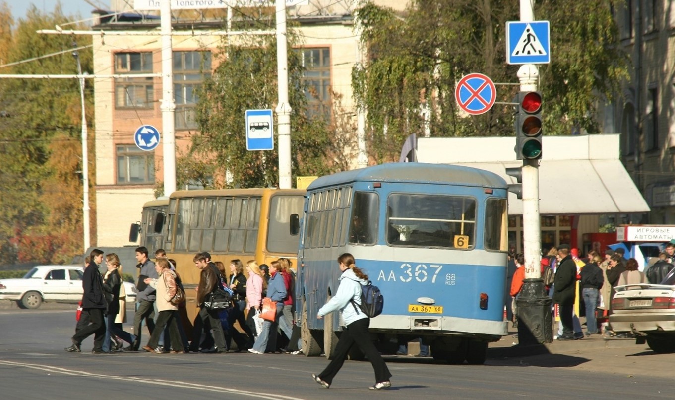 Тамбовская область, ЛиАЗ-677М № АА 367 68