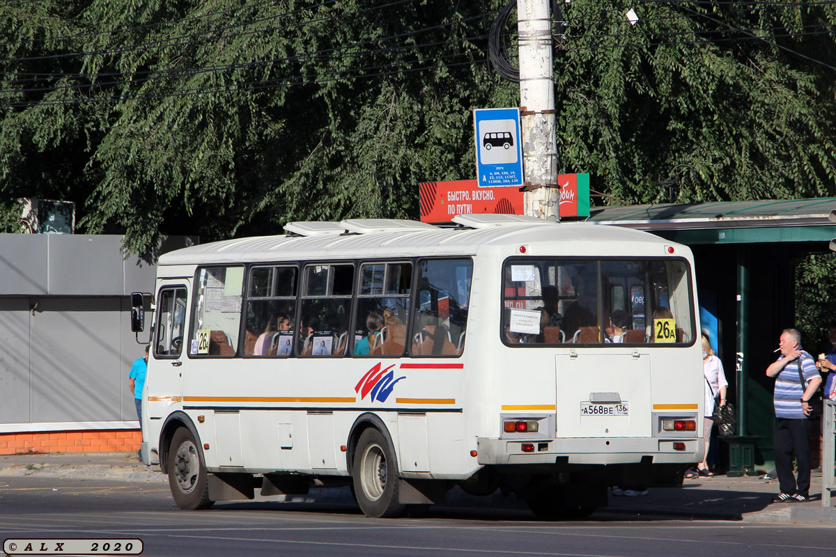 Воронежская область, ПАЗ-4234-05 № А 568 ВЕ 136