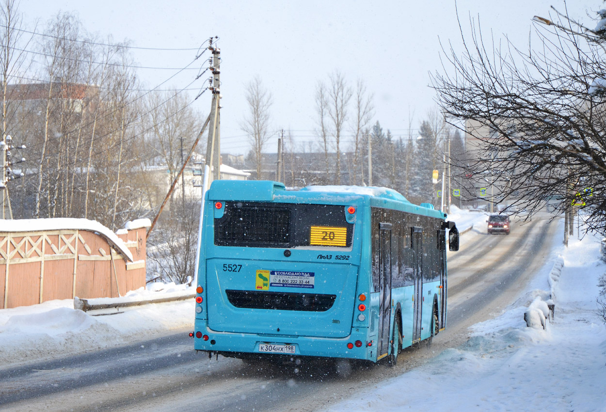 Санкт-Петербург, ЛиАЗ-5292.65 № 5527