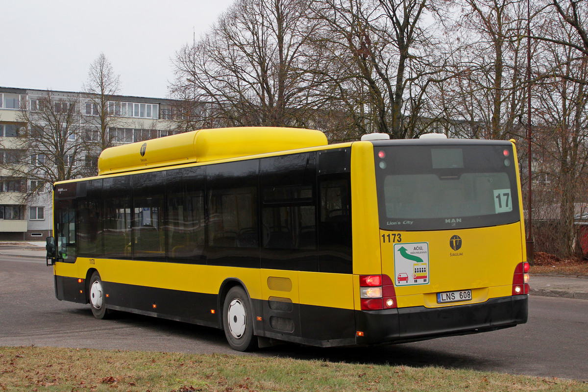 Литва, MAN A21 Lion's City NL243 CNG № 1173