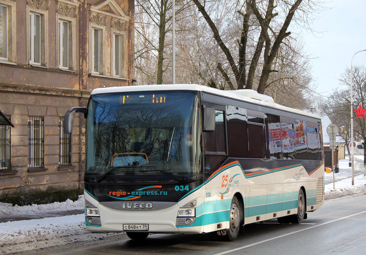 Калининградская область, Irisbus Crossway 12M № 034