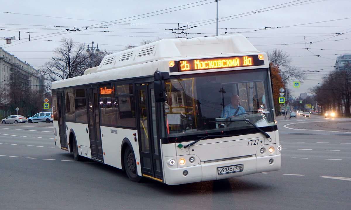 Санкт-Петербург, ЛиАЗ-5292.71 № 7727