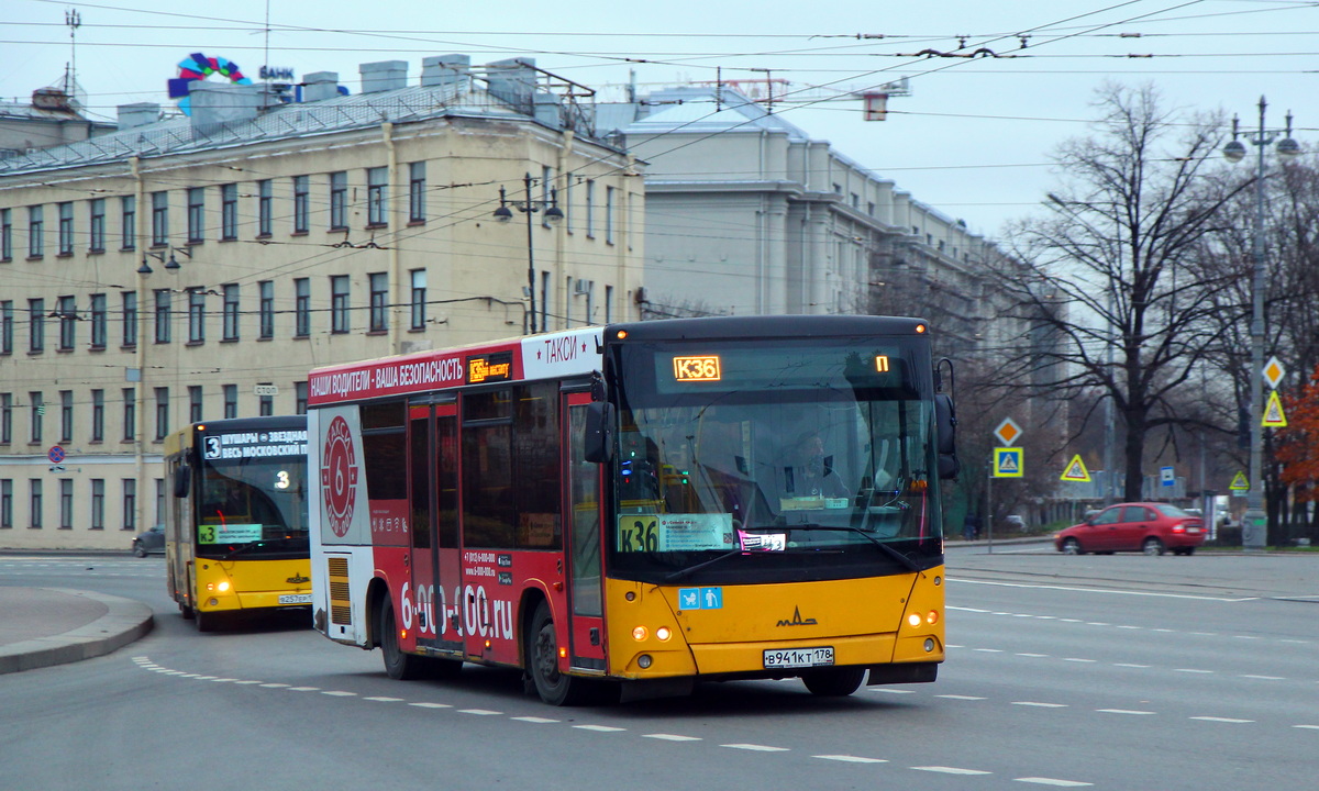 Санкт-Петербург, МАЗ-206.067 № В 941 КТ 178