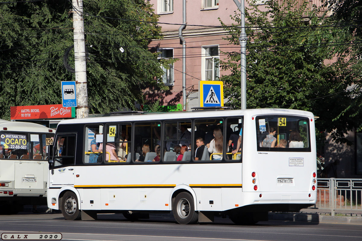 Воронежская область, ПАЗ-320412-05 "Вектор" № Р 621 ВТ 136