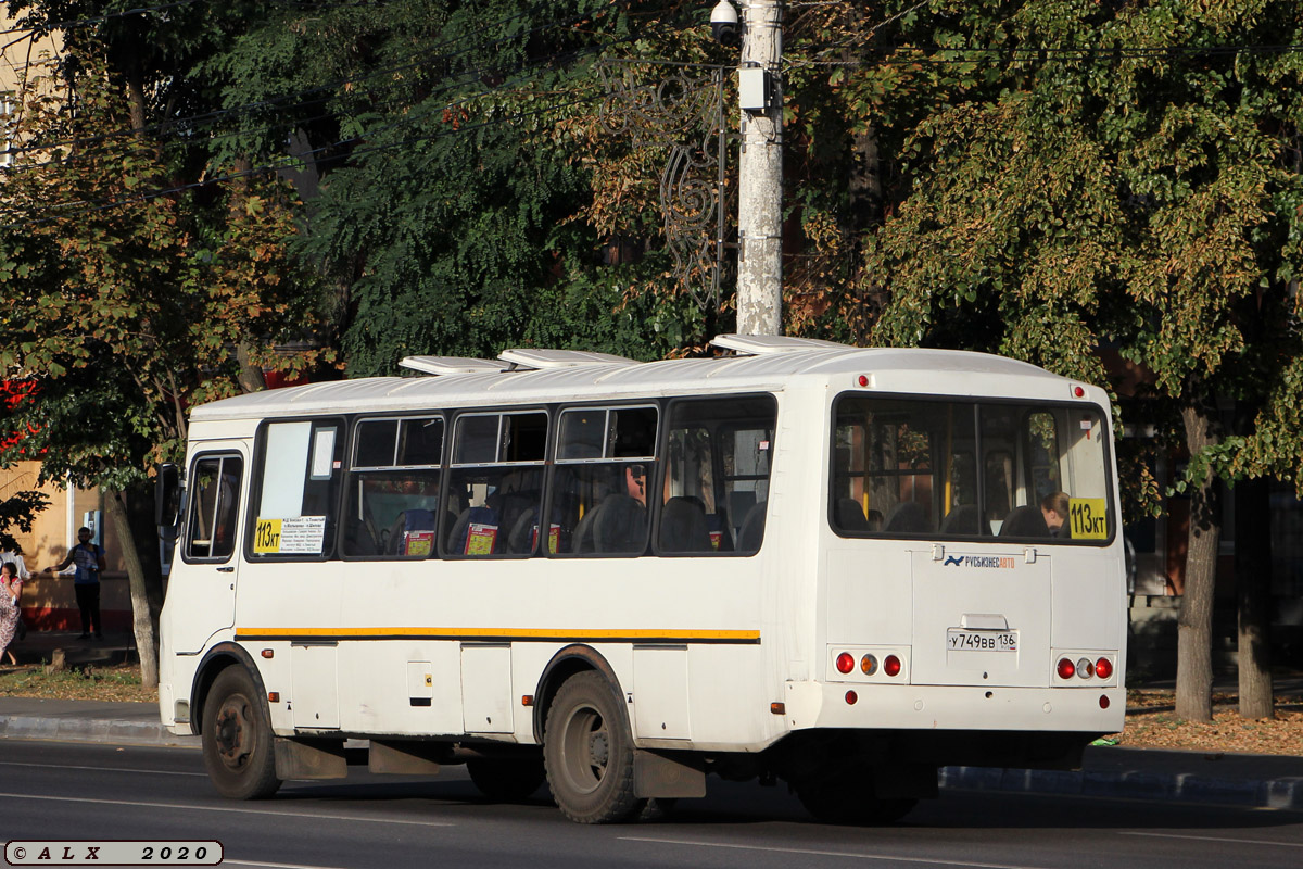 Voronezh region, PAZ-4234-04 № У 749 ВВ 136