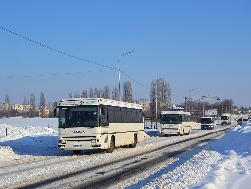 Волынская область, Renault Tracer № AC 3124 BO; Волынская область, Renault Tracer № AC 0792 AK