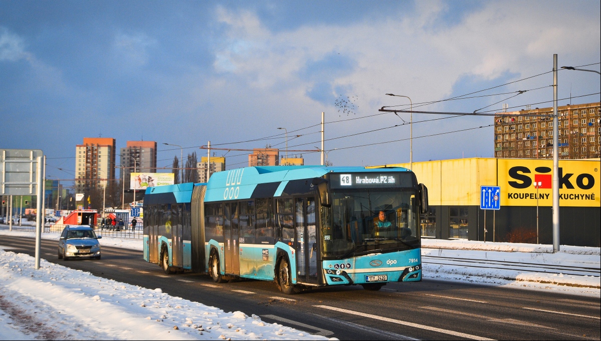 Чехия, Solaris Urbino IV 18 CNG № 7914