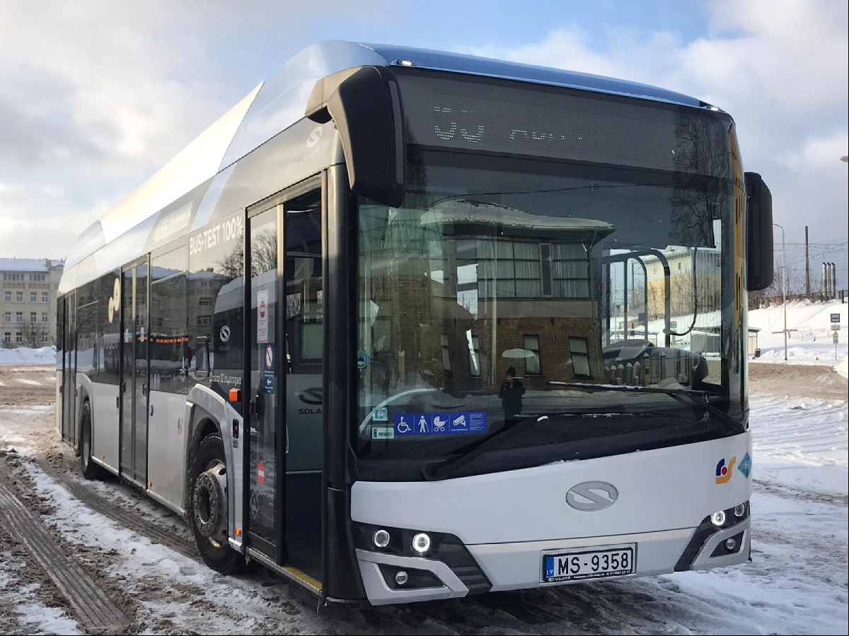 Латвия, Solaris Urbino IV 12 hydrogen № 77991