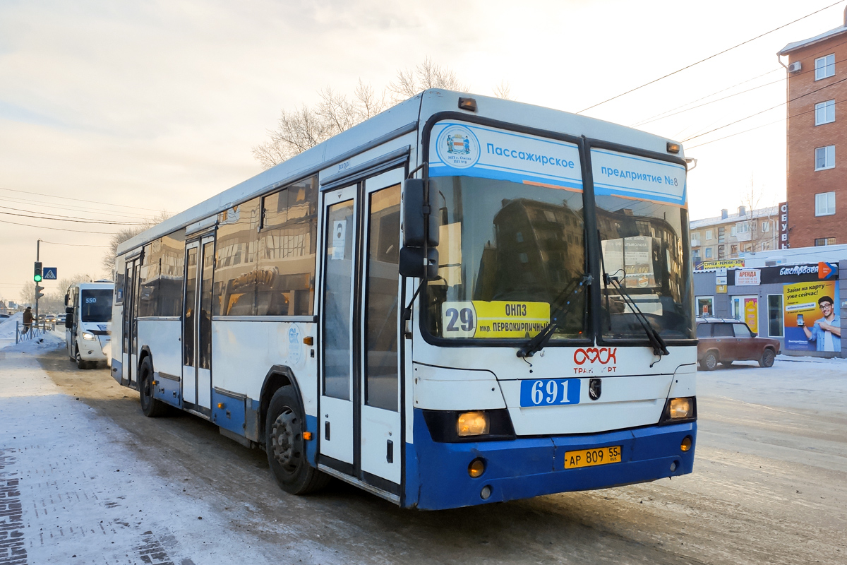 Омская область, НефАЗ-5299-20-15 № 691