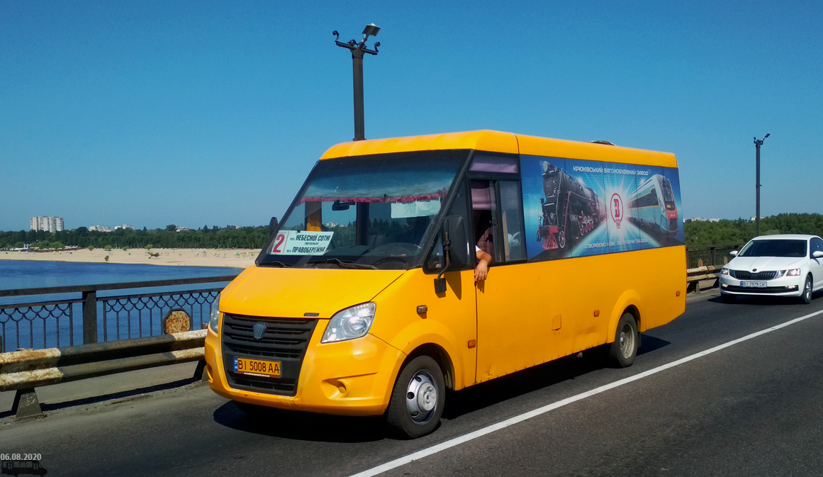 Полтавская область, Рута 25 Нова № BI 5008 AA