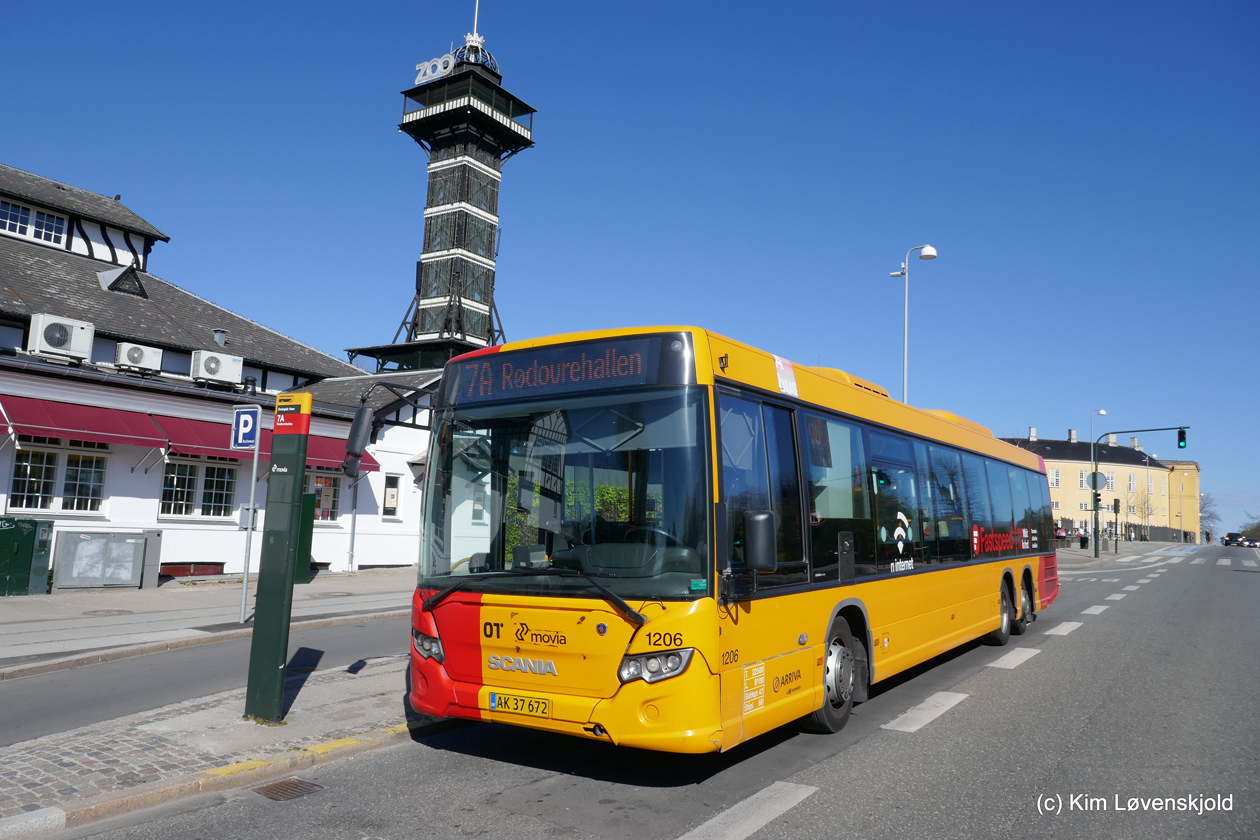 Дания, Scania Citywide LE № 1206