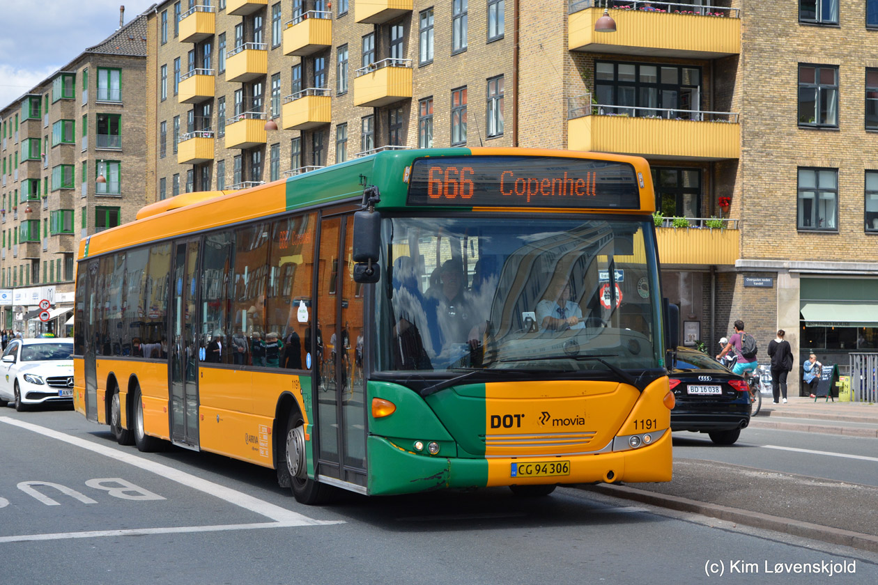 Дания, Scania OmniLink II № 1191