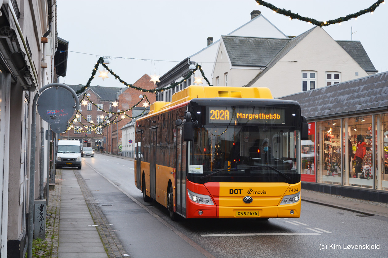 Дания, Yutong E12 (ZK6128BEVG) № 7404