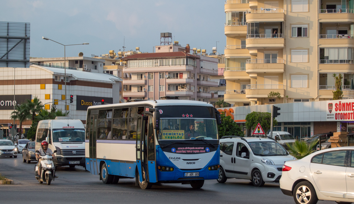 Türkei, Otoyol M50 / Cityline Nr. 07 ADV 689
