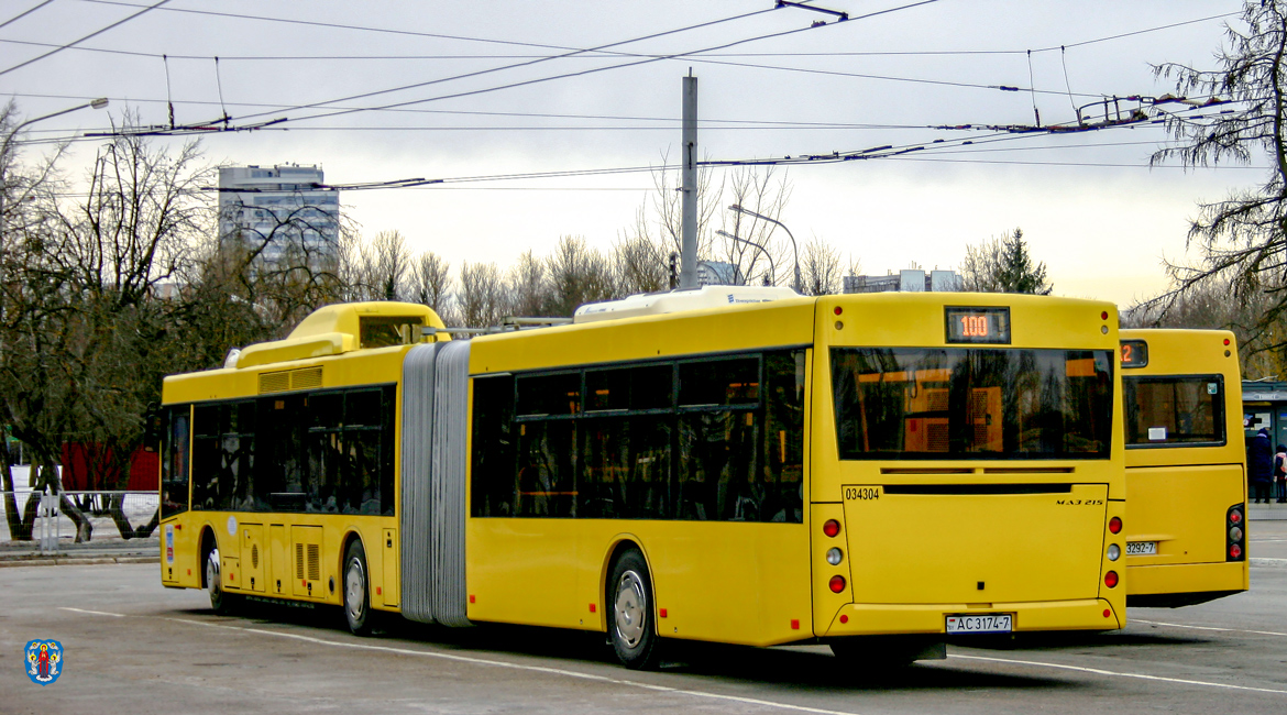 Minsk, MAZ-215.069 Nr. 034304