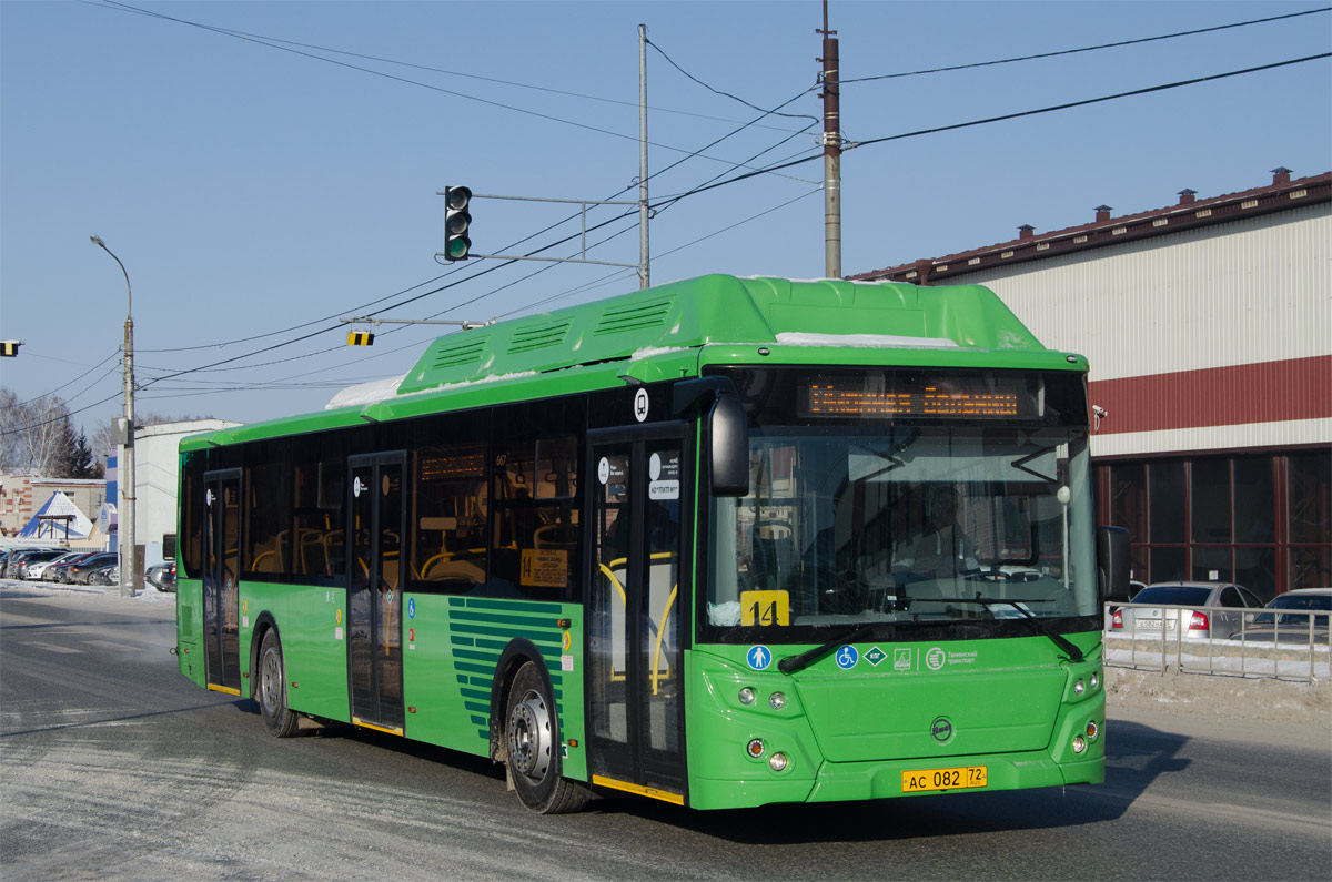 Тюменская область, ЛиАЗ-5292.67 (CNG) № 667
