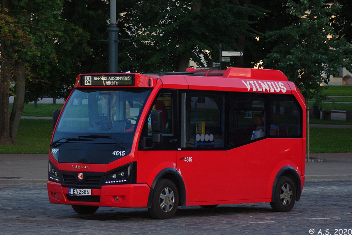 Литва, Karsan e-Jest № 4615
