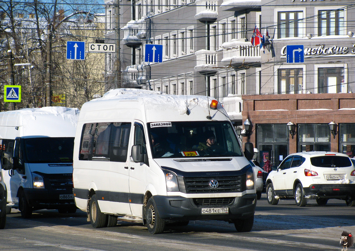 Нижегородская область, Луидор-223700 (Volkswagen Crafter) № О 481 КЕ 152