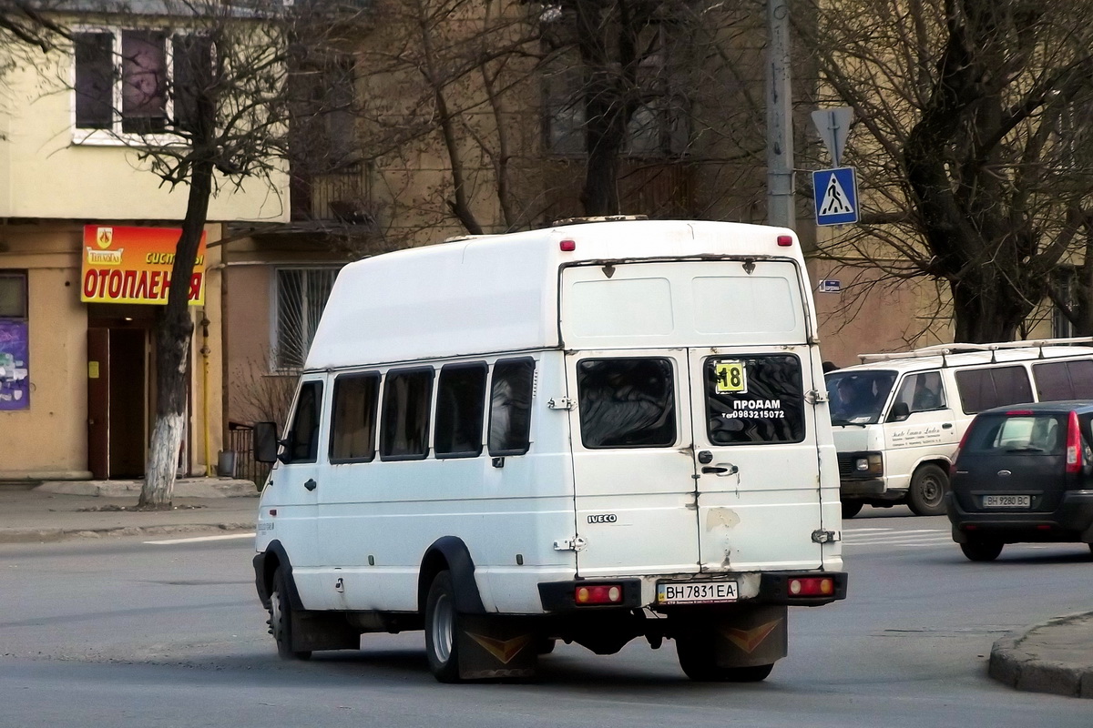 Одесская область, IVECO TurboDaily 59E12 № BH 7831 EA