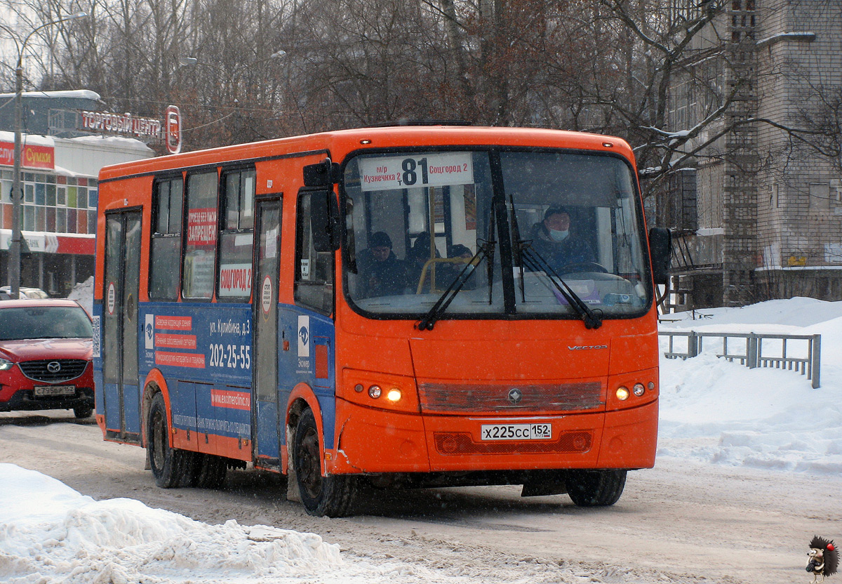 Нижегородская область, ПАЗ-320414-05 "Вектор" № Х 225 СС 152