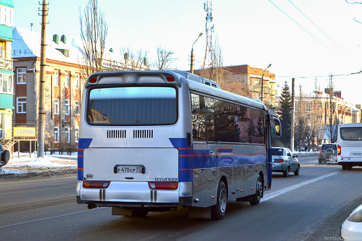 Омская область, Hyundai AeroTown № Р 470 СР 55