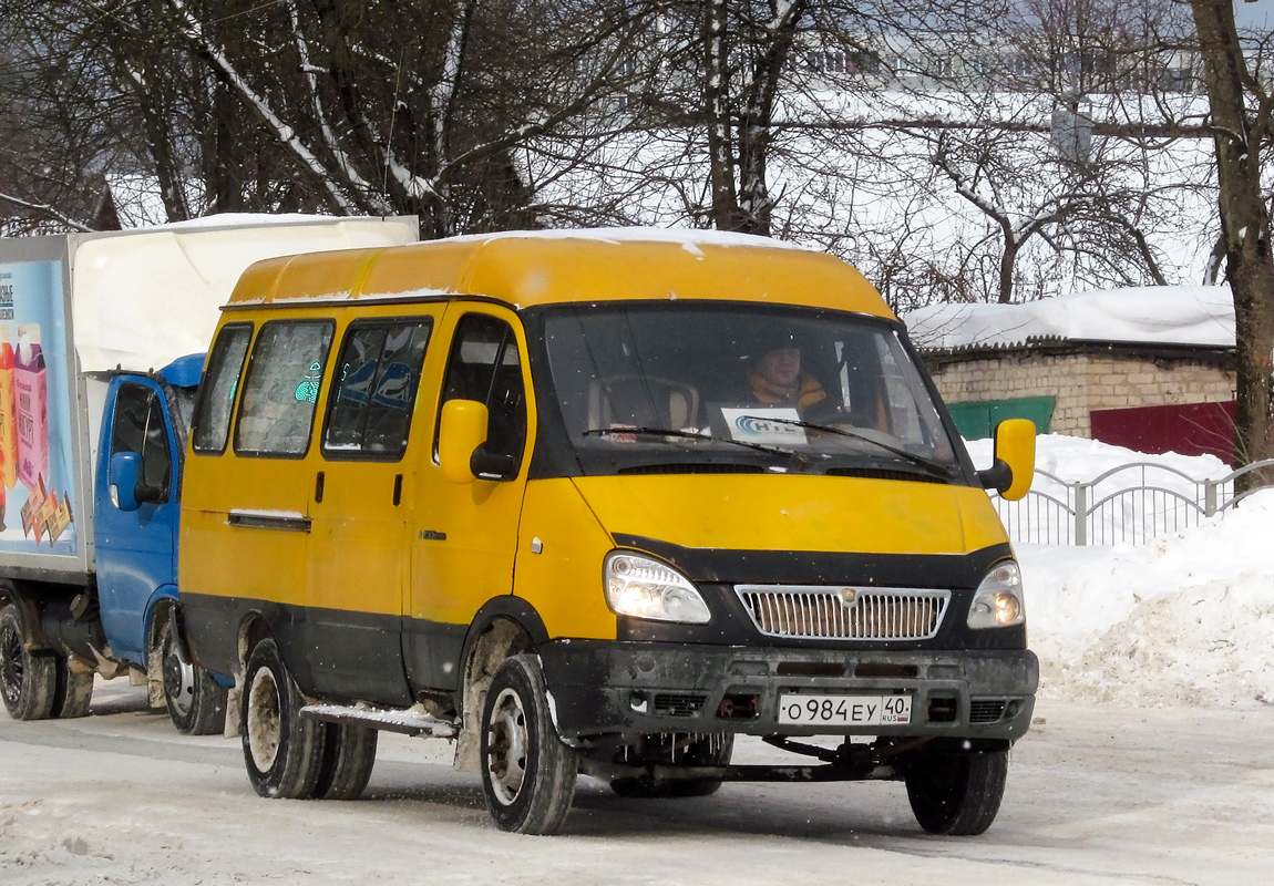 Kaluga region, GAZ-322132 (XTH, X96) # О 984 ЕУ 40