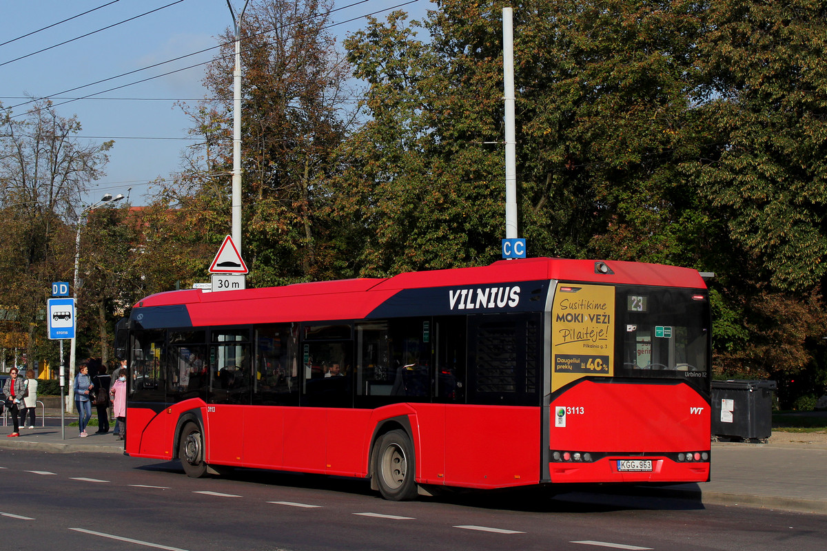 Литва, Solaris Urbino IV 12 № 3113