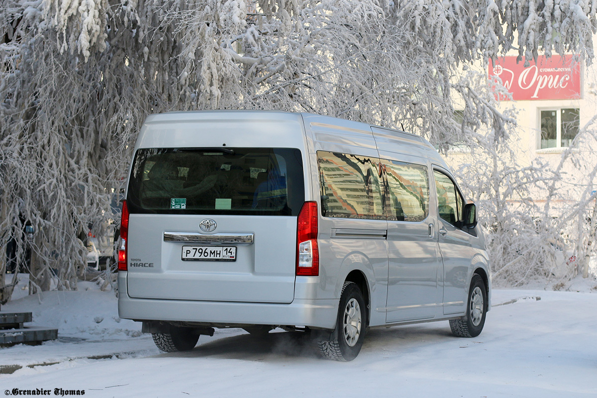 Саха (Якутия), Toyota HiAce GDH322L № Р 796 МН 14